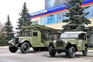 Воссоздание ГАЗ-67Б  и «Катюши»